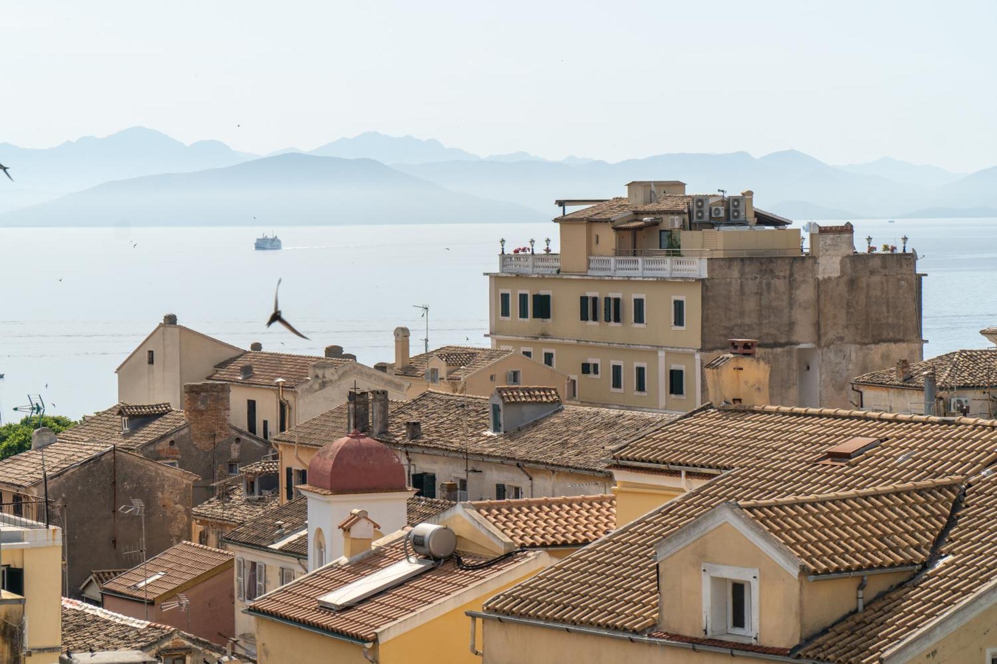 Corfu Panoramic View All The City Kültér fotó