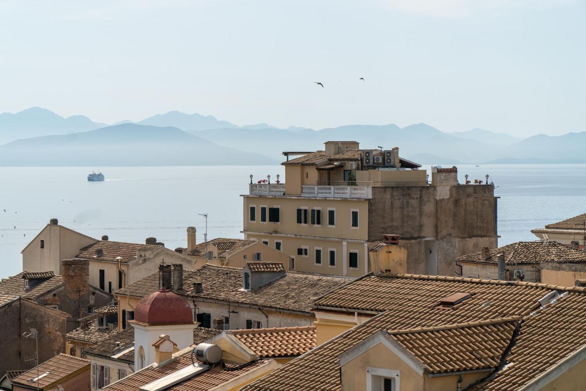 Corfu Panoramic View All The City Kültér fotó