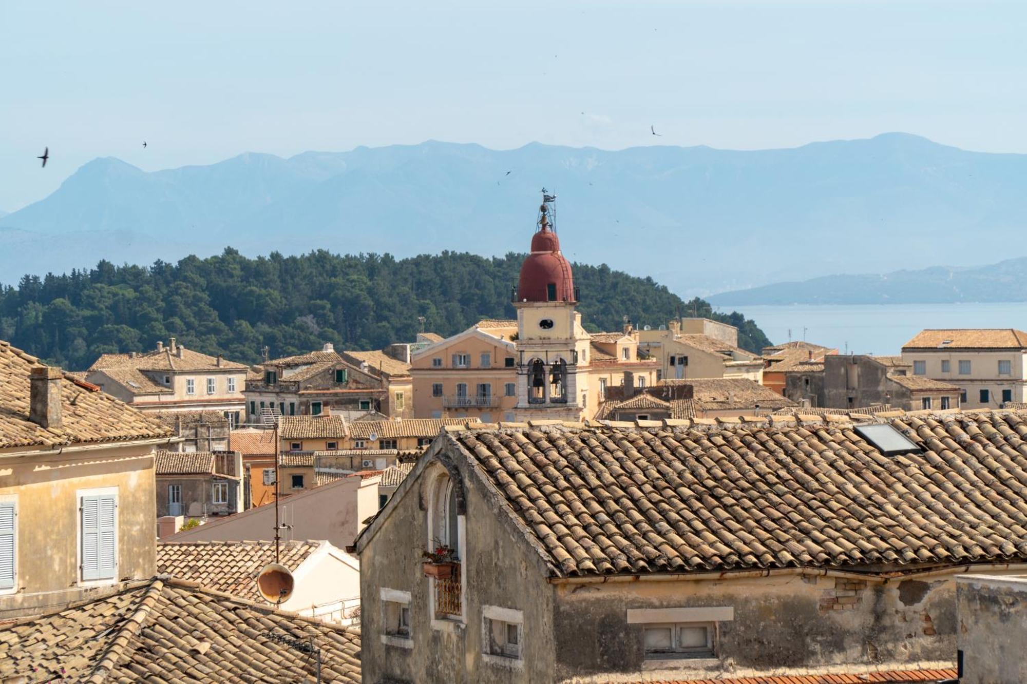 Corfu Panoramic View All The City Kültér fotó